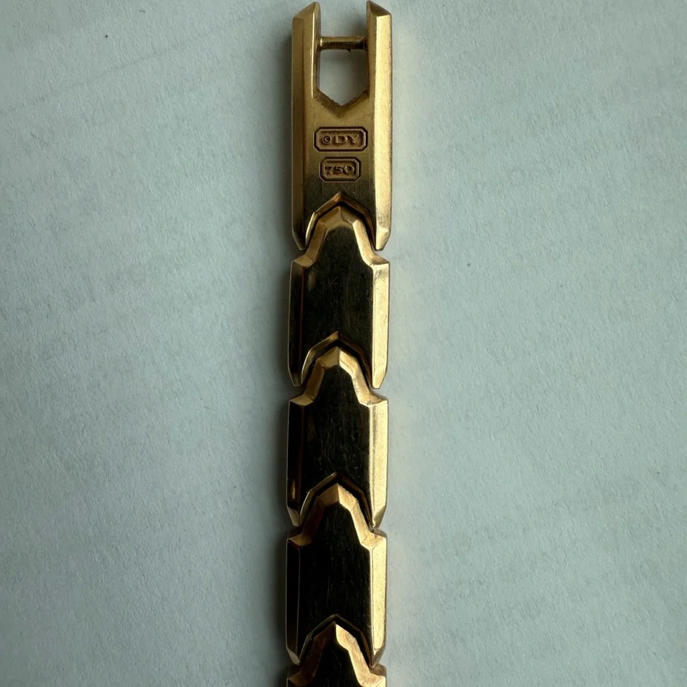 David Yurman Gold Men's Bracelet - Picture 3 of 9